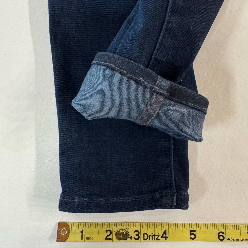 PAIGE Verdugo Ultra Skinny Emma Dark Wash Mid-Rise Jeans (28) - Picture 10 of 17